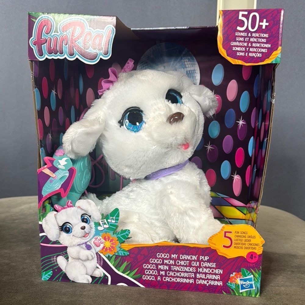 Kids Hasbro FurReal Gogo My Dancin’ Pup Interactive Pet Toy NEW